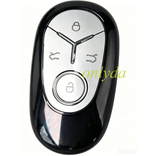 original remote for the Geely Geometry E Firefly) Geely  Xingyuan EV / EX2 with 4A chip 4 button 433Mhz FSK