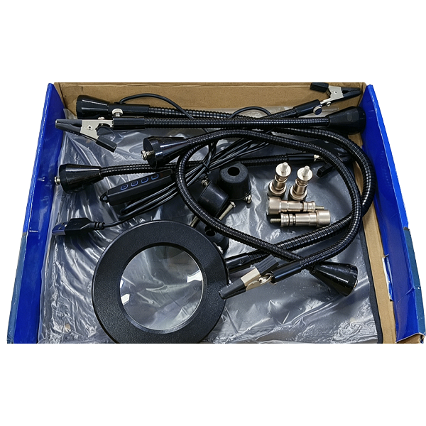 Multi-purpose Magnetic Universal Flexible Soldering Auxiliary Clamp Set (Unassembled Spare Parts Kit)