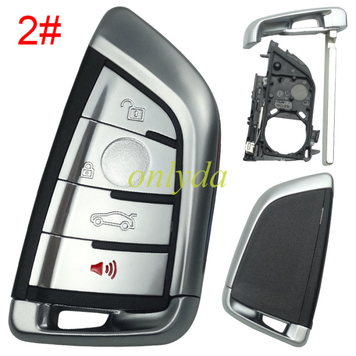 For BMW  remote key shell with blade, pls choose the button