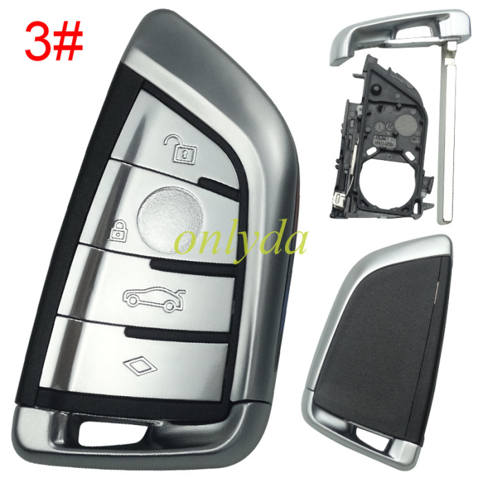 For BMW  remote key shell with blade, pls choose the button