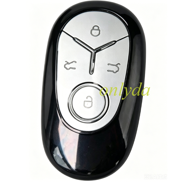 original remote for the Geely Geometry E Firefly) Geely  Xingyuan EV / EX2 with 47chip 4 button 433Mhz