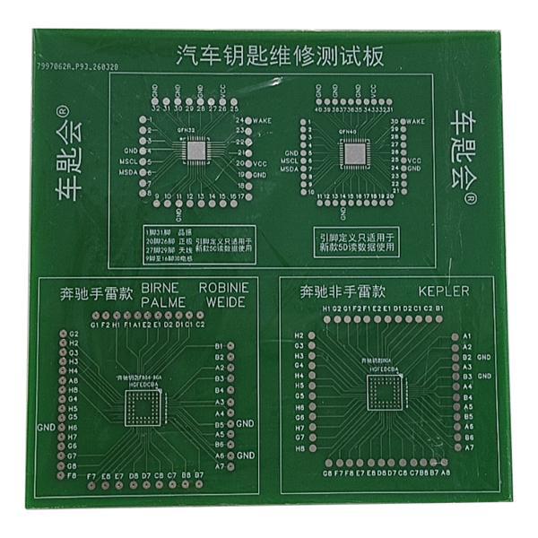 Car key repair soldering practice board