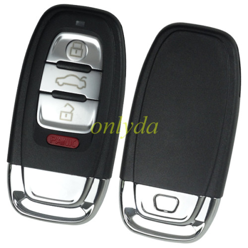 itopkey Audi 3+1 button keyless remote key