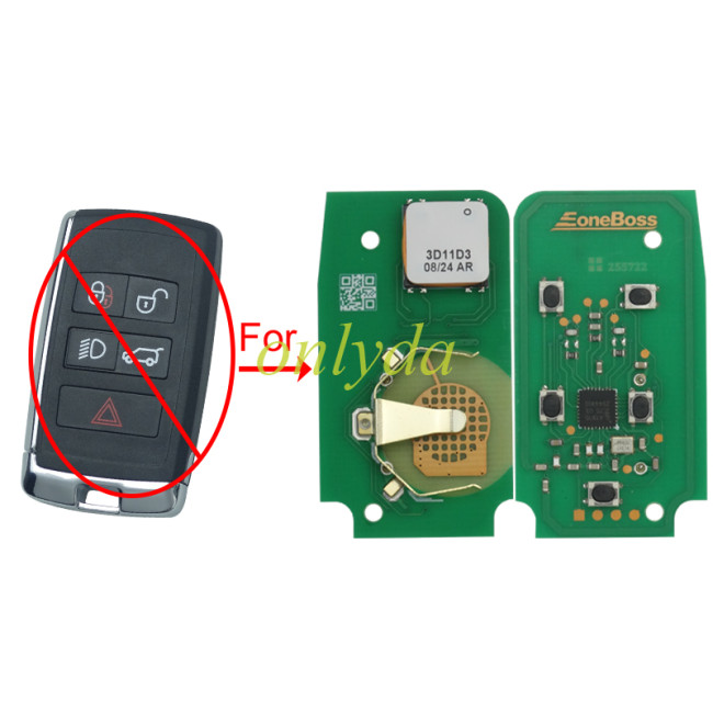 Eoneboss for Landover 2018+ JLR remote key only PCB