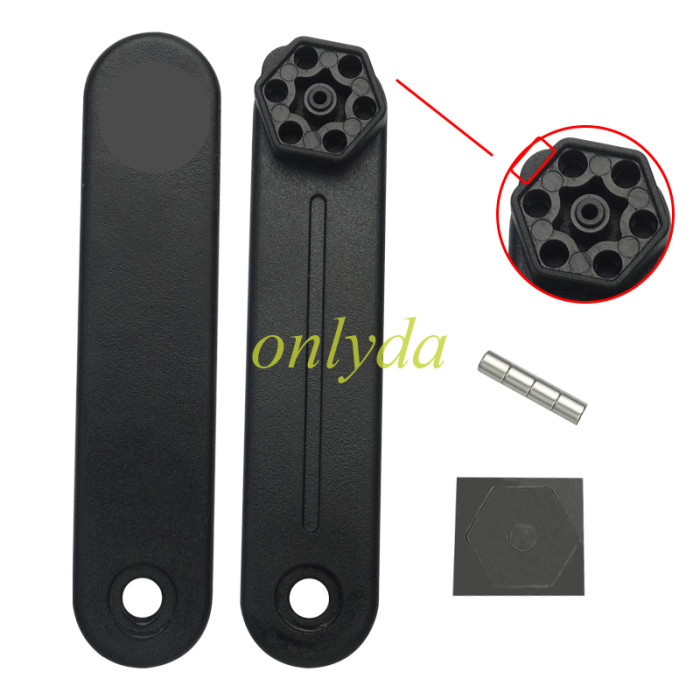 For Honda-Motor bike key blank Accessories with prinited badge