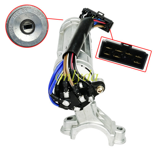 Car lgnition Switch Door Lock Set with 2 Keys for Toyota Corolla EE90 69057-12090 45280 12110