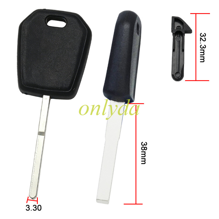 Super Stronger GTL shell  Ford transpodner key blank for Ford HU198