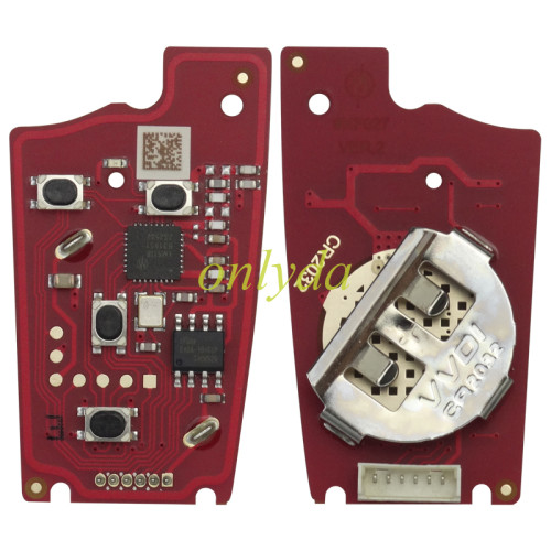Xhorse Universal Wire Remote Flip Key 2nd Generation Audi Style XKAU22EN (New Version of XKAU02EN)