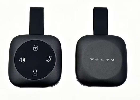 For Volvo 4 button remote key shell ,with badge