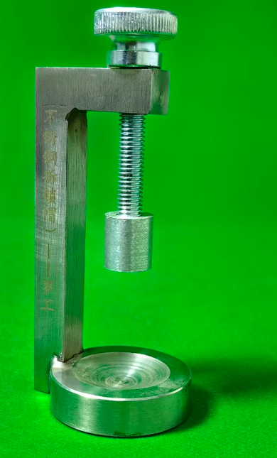 Stainless Steel Lock Core Holding Fixture for Prying Off Ignition Lock Cap with Flat Screwdriver