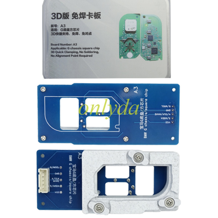 17 in 1 3D Solderless Clip Board Kit for KD-X4 KD-MAX Tenda N51 M16 CG AP2 Auto Key Programming