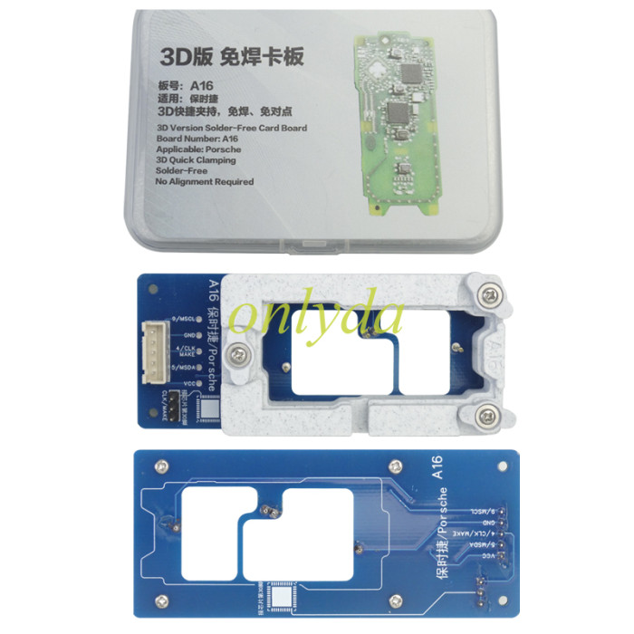 17 in 1 3D Solderless Clip Board Kit for KD-X4 KD-MAX Tenda N51 M16 CG AP2 Auto Key Programming