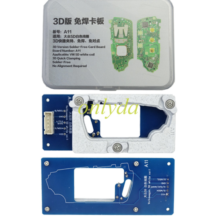 17 in 1 3D Solderless Clip Board Kit for KD-X4 KD-MAX Tenda N51 M16 CG AP2 Auto Key Programming