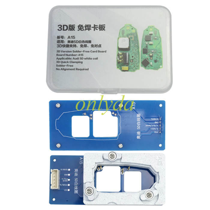 17 in 1 3D Solderless Clip Board Kit for KD-X4 KD-MAX Tenda N51 M16 CG AP2 Auto Key Programming