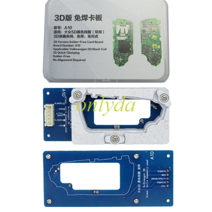 17 in 1 3D Solderless Clip Board Kit for KD-X4 KD-MAX Tenda N51 M16 CG AP2 Auto Key Programming