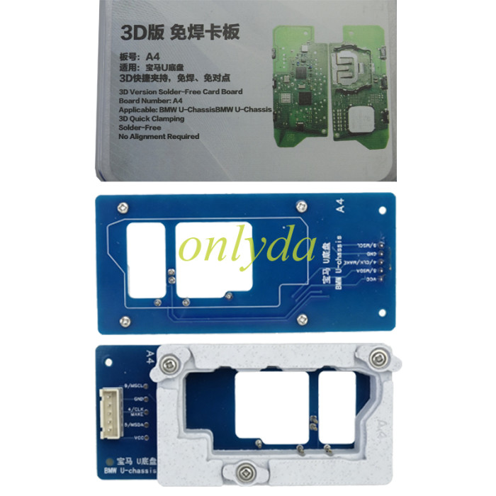 17 in 1 3D Solderless Clip Board Kit for KD-X4 KD-MAX Tenda N51 M16 CG AP2 Auto Key Programming
