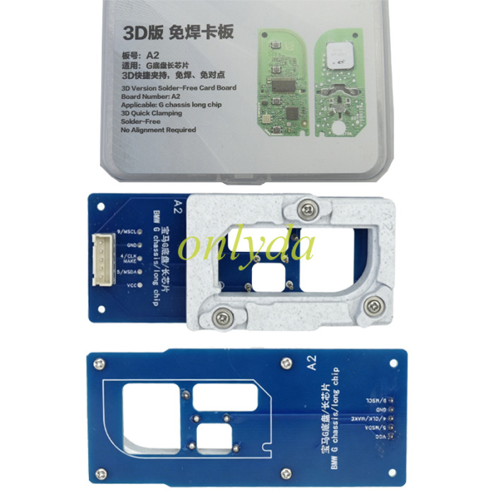 17 in 1 3D Solderless Clip Board Kit for KD-X4 KD-MAX Tenda N51 M16 CG AP2 Auto Key Programming
