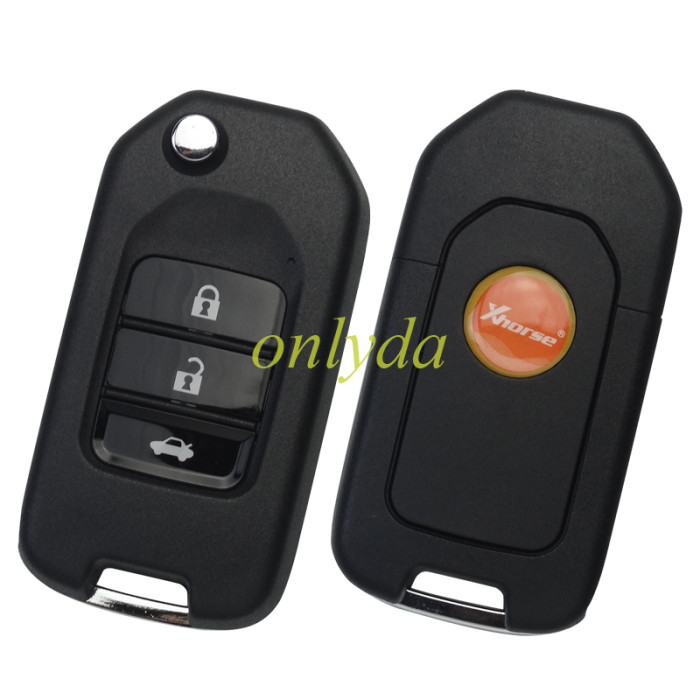 Xhorse Universal Flip Wireless Remote Key 2nd Generation Honda Style XNHO20EN (New Version of XNHO00EN)
