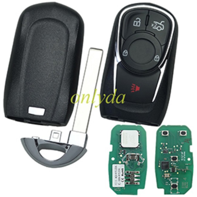 5pcs/lot Free shipping from HK AUTEL MAXIIM IKEY Standard Style IKEYOL005AL 4 Buttons Independent Smart Key (Remote Start/ Left Door/ Right Door)