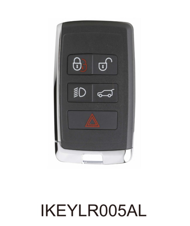 5pcs/lot Free shipping from HK IKEYLR0O5AL (AUTEL MAXIIM IKEY Premium Style IKEYLR0O5AL Land Rover 5 Buttons Universal Smart Key (315/433 MHz))