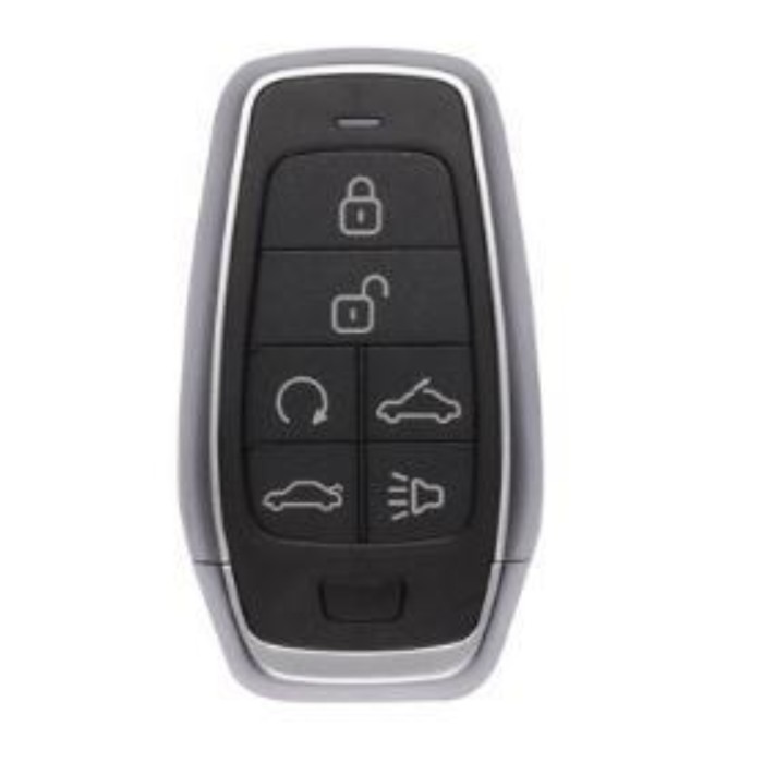 5pcs/lot Free shipping from HK AUTEL MAXIIM IKEY Standard Style IKEYAT006CL 6 Buttons Independent Smart Key (Remote Start/ Roof/ Trunk)