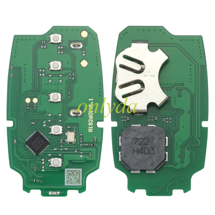 Hyundai 4 button remote key with 47 chip with 433MHZ  PN:94550-S1050