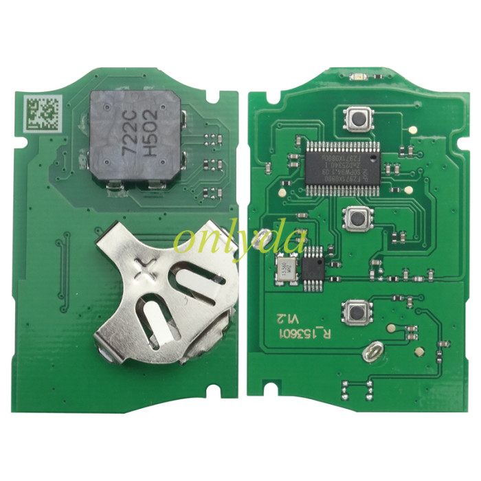 Aftermarket Kia 3 button remote key with 433MHZ with ID47 chip  PN:95440-F6100
