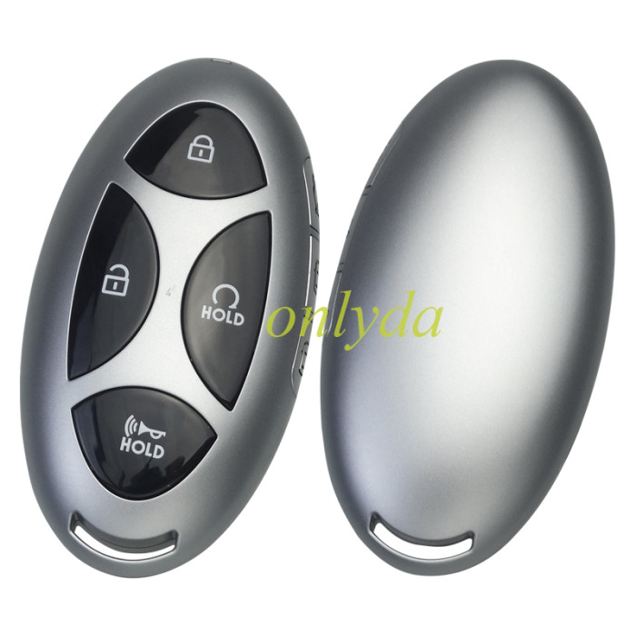 Hyundai 4button remote key with 433MHZ with ID6A chip  PN:95440-KL200