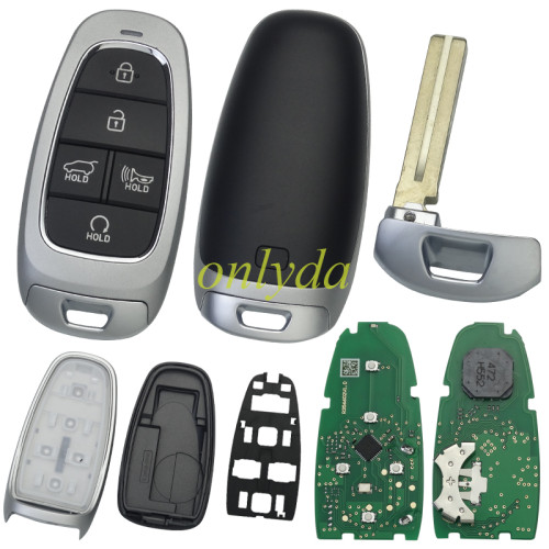 Hyundai 2022+  Tucson Smart Key Fob 95440N9000  5 button remote key with  47chip with 433MHZ                   PN:94550-N9000 FCC ID: TQ8-FOB-4F27