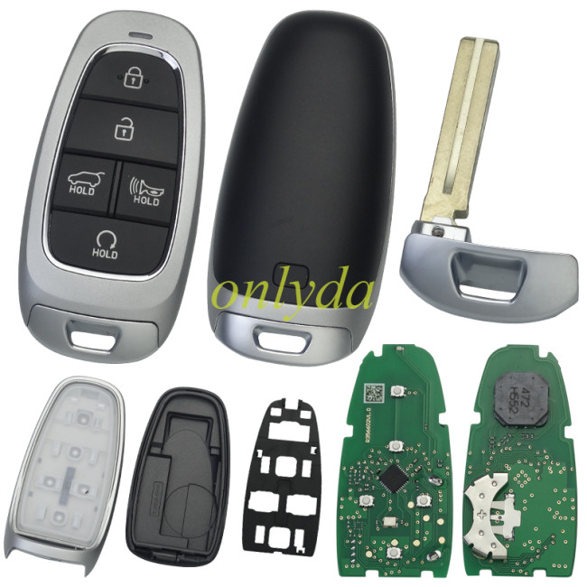 Hyundai 2022+ Tucson Smart Key Fob 95440N9000 5 button remote key with 47chip with 433MHZ PN:94550-N9000 FCC ID: TQ8-FOB-4F27