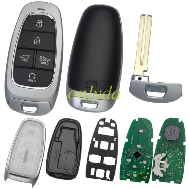 Hyundai Grandeur 2021 Smart ProximityRemote 5 button remote key 94550G8050 with 47chip with 433MHZ PN:94550-G8050