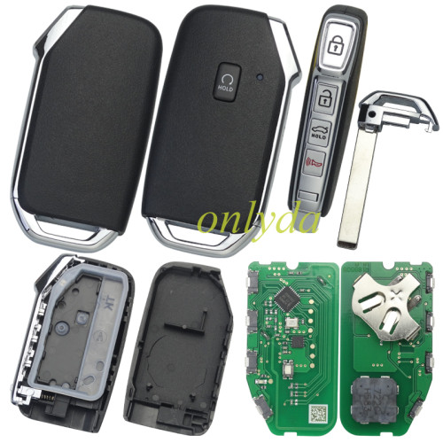 Kia 4+1button remote key with 433mhz with ID4A chip PN:95440-L2420