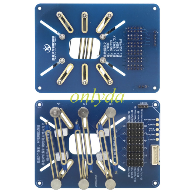 Universal Adjustable 8Pin Chip Read Write Adapter Board / EEPROM Test Clip Board