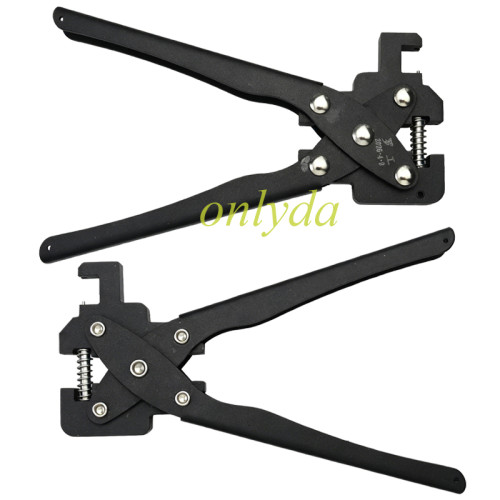 Heavy Duty Black Auto Folding Remote Key Pin Removal Pliers Locksmith Repair Tool
