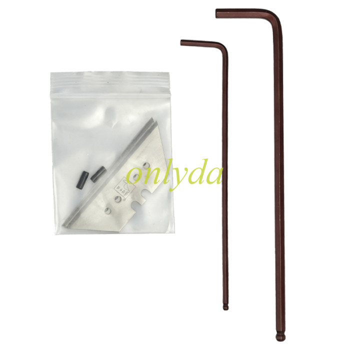 Tool for cutting ultrasonic welded key shells