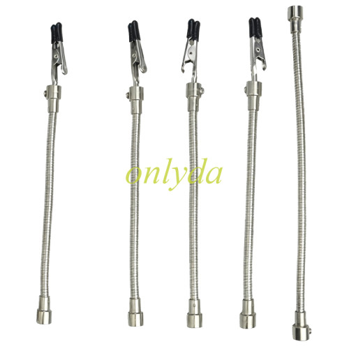 4-Arm Helping Hands Soldering Station with Metal Base & Magnifying Glass