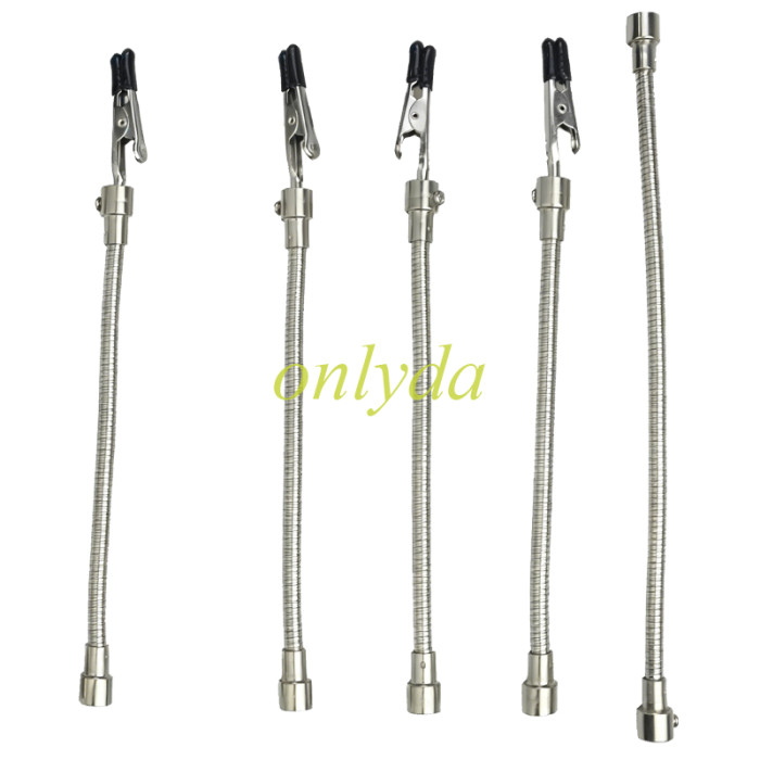 4-Arm Helping Hands Soldering Station with Metal Base & Magnifying Glass
