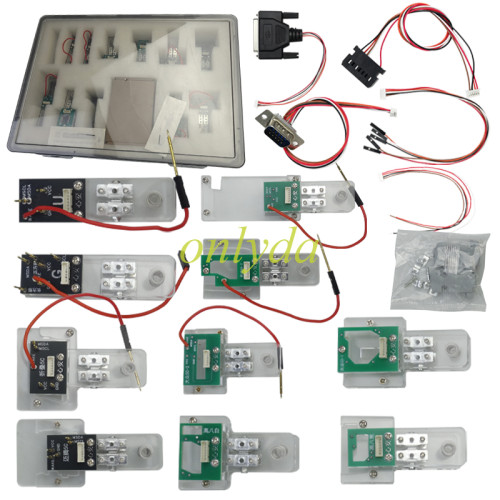 9 IN 1 Solder-Free Car Smart Key Test Clip Adapter Kit for CG-K2 / KD Key Programmer