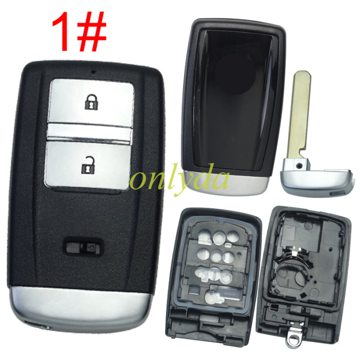 For Acura remote Key shell with badge, pls choose the button
