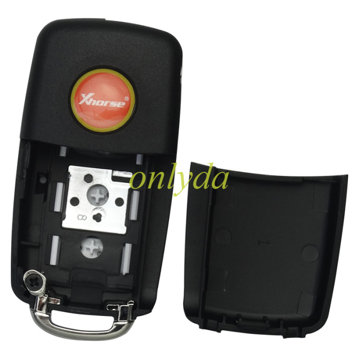XHORSE XKB512EN 2ndGeneration Wire Remote Key VW B5 Flip 3 Buttons