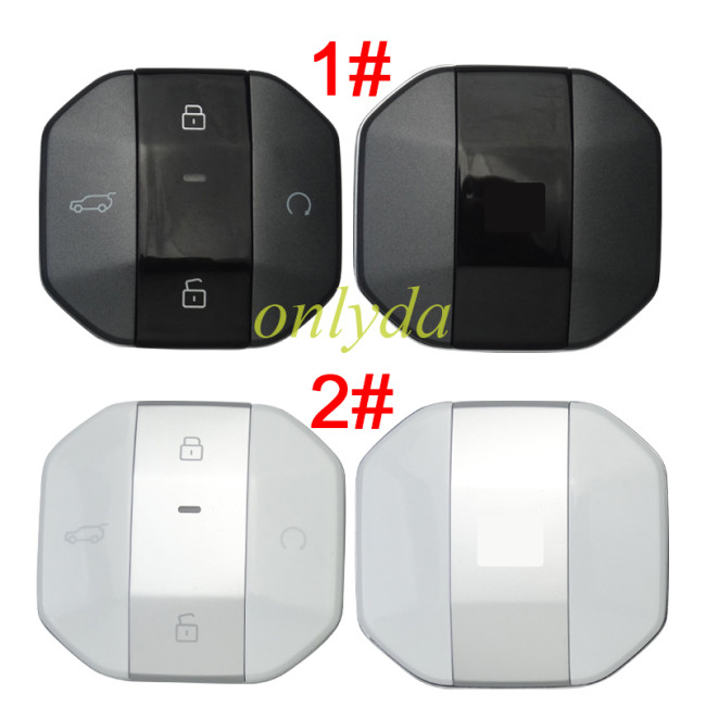 For Jetour Traveller T1 2025 Original Smart Remote Key 4 Buttons 433MHz Black Color chip 47 NCF29Axx HTTAG 3, Black/white color
