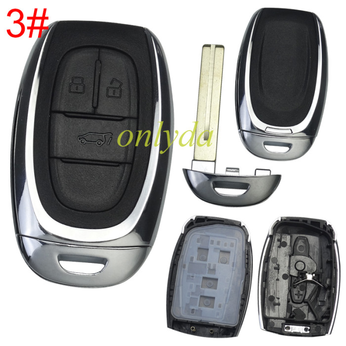 Maxus remote key shell  without logo,please choose the model