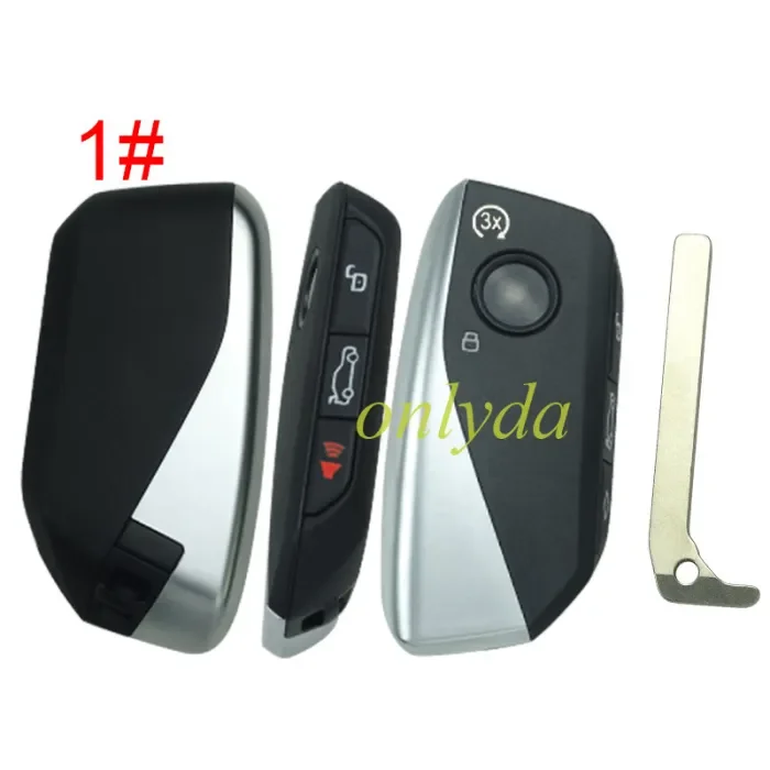 BMW Modified NEW style remote key shell with 4 button, pls choose the model