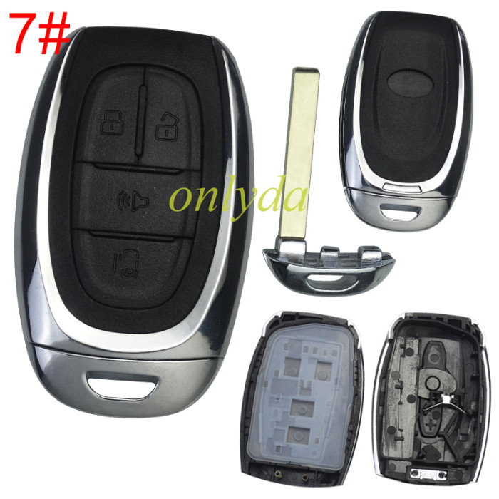 Maxus remote key shell  with logo,please choose the model