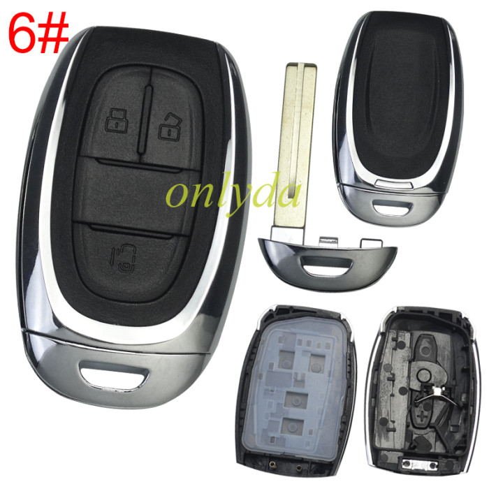 Maxus remote key shell  without logo,please choose the model