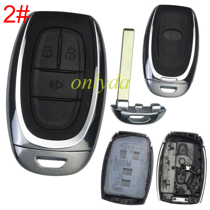 Maxus remote key shell  with logo,please choose the model