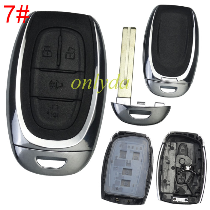 Maxus remote key shell  without logo,please choose the model