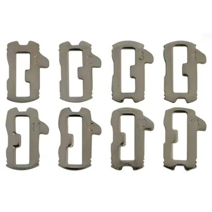 Peugeot lock parts Valve it contains 1,2,3,4,11,12，13,14 Each part has 30pcs