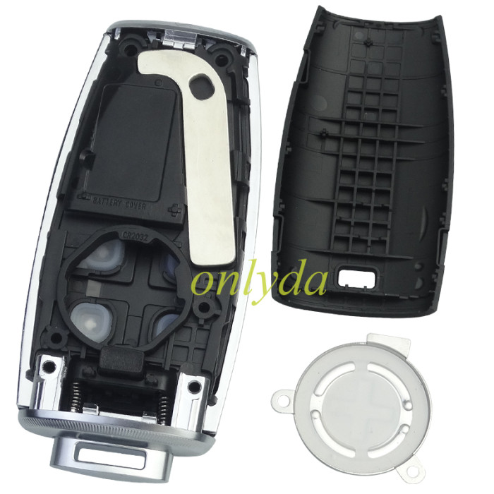 For Hyundai  remote key shell with  badge ， pls choose button