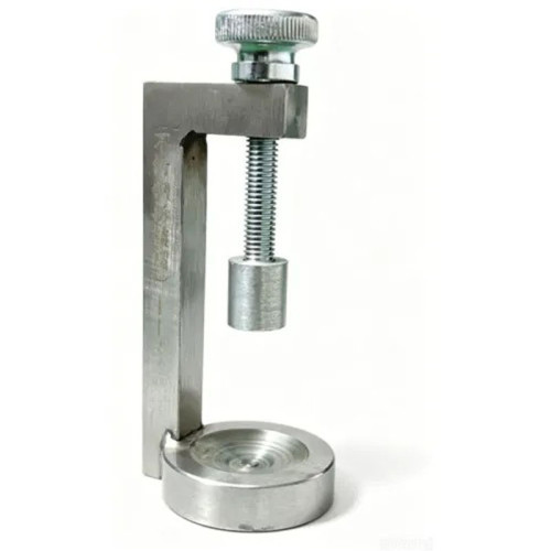 Stainless Steel Lock Core Holding Fixture for Prying Off Ignition Lock Cap with Flat Screwdriver